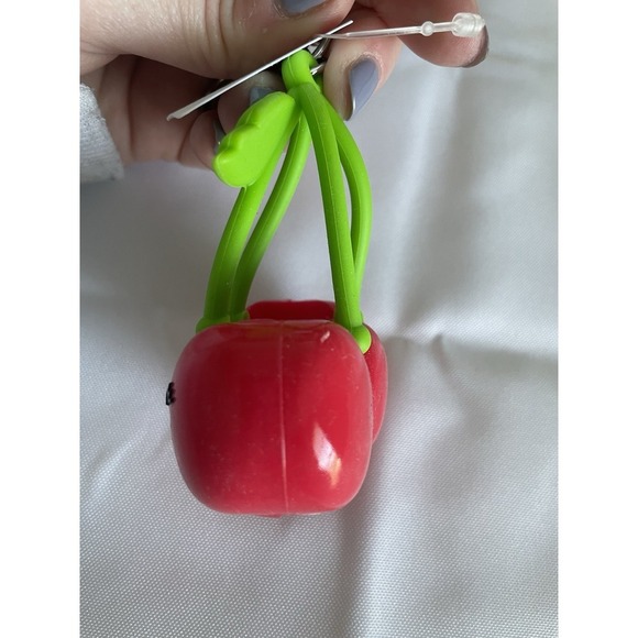 Bath & Body Works Cherry Pals PocketBac New Sold Out Fruit Sanitizer Holder - Picture 5 of 7